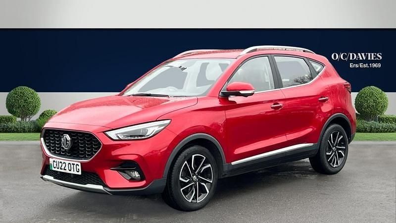 Used MG ZS Exclusive 111 HP (81 kW) 2022 Red Hatchback