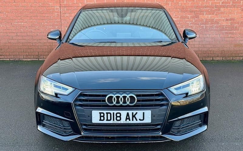 Used Audi A4 Black Edition 150 HP (110 kW) 2018 Black Sedan