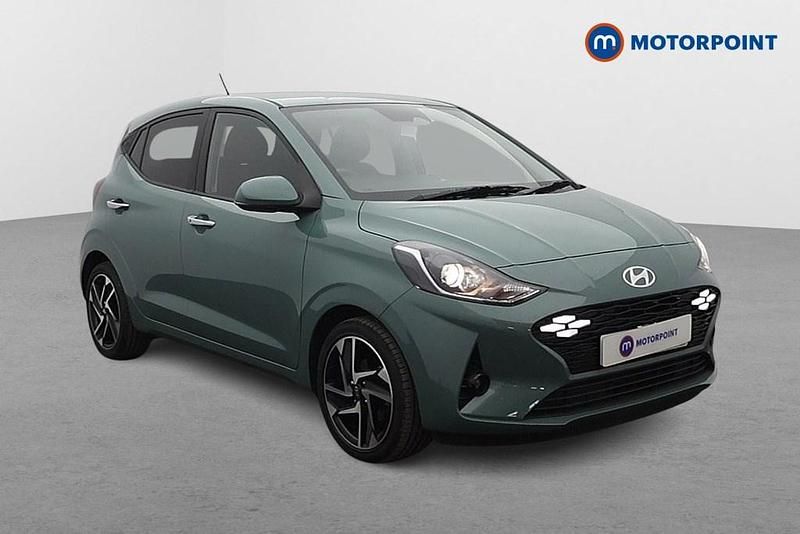 Used Hyundai i10 Premium 2024 Green Hatchback