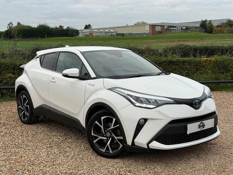 White Used 2021 Toyota C-HR Design SUV | £15,696 (Fair price) - Image 1/4