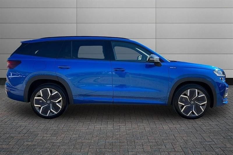 New Skoda Kodiaq SportLine 150 HP (110 kW) 2025 Race blue SUV