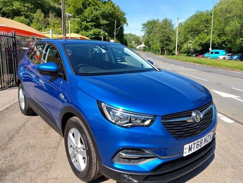 Blue Used 2018 Vauxhall Grandland X S SUV | £8,495 (Good price) - Image 1/4
