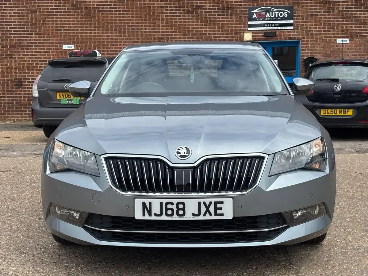 Used Skoda Superb SE 150 HP (110 kW) 2018 Grey Hatchback