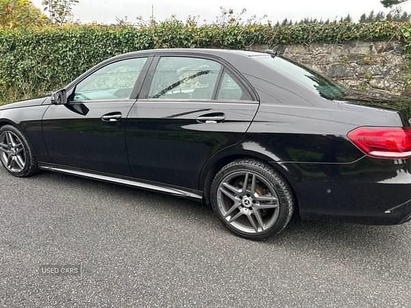 Used Mercedes E220 AMG 177 HP (130 kW) 2016 Black Sedan