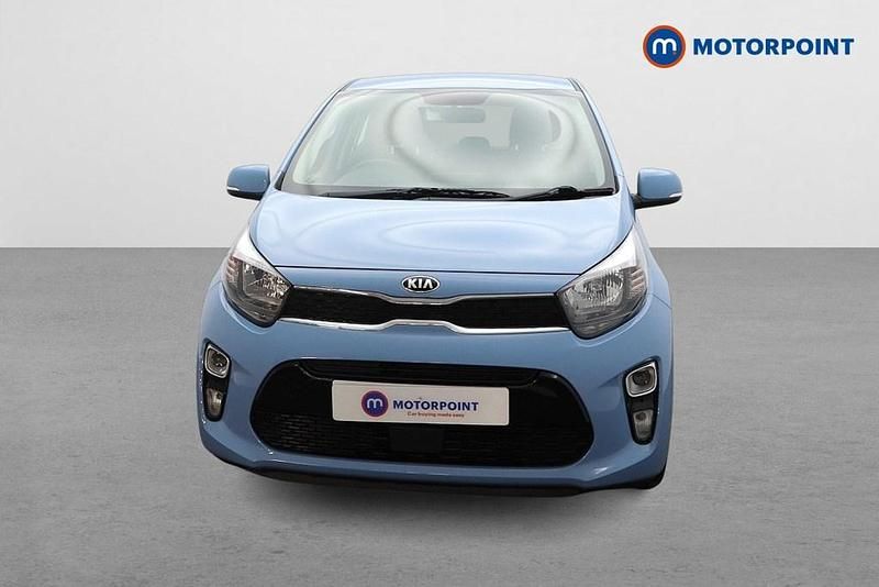 Used Kia Picanto 84 HP (61 kW) 2019 Blue Hatchback
