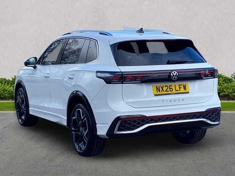 New VW Tiguan R-line 150 HP (110 kW) 2026 White SUV