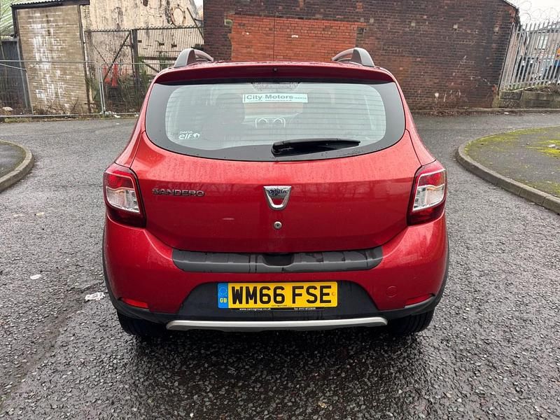Used Dacia Sandero Ambiance 2016 Red Hatchback