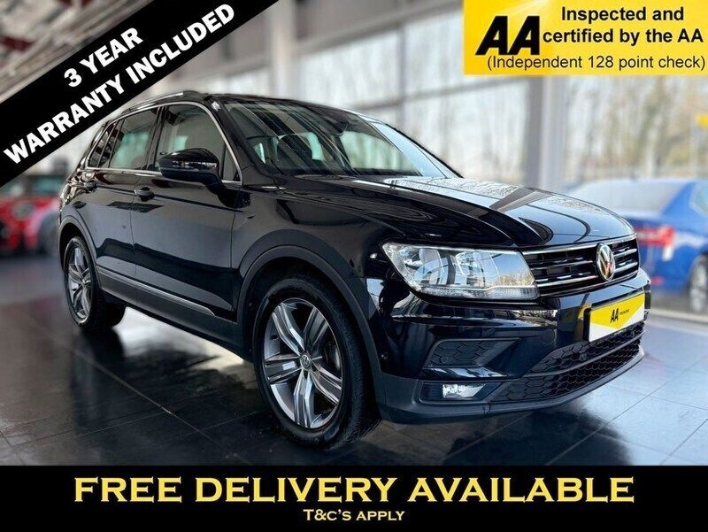 Black Used 2019 VW Tiguan Match SUV | £16,200 (Fair price) - Image 1/2