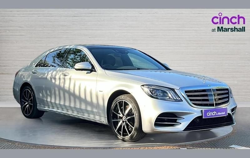Used Mercedes S350 AMG line 286 HP (210 kW) 2019 Silver Sedan