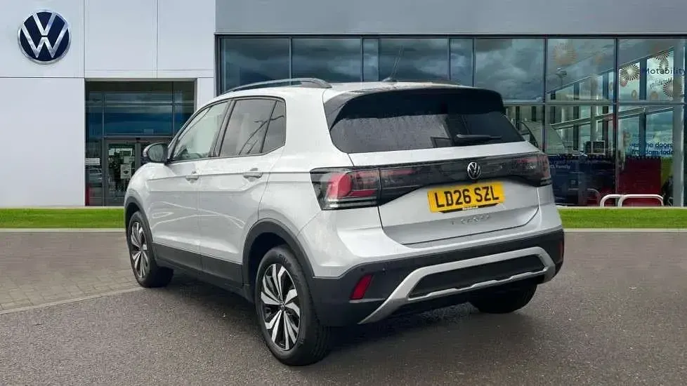 New VW T-Cross Match 115 HP (84 kW) 2026 Reflex silver metallic SUV