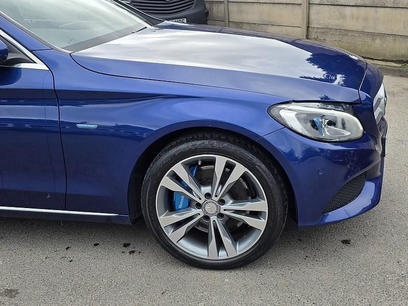 Used Mercedes C350e Premium Plus 2016 Blue Sedan