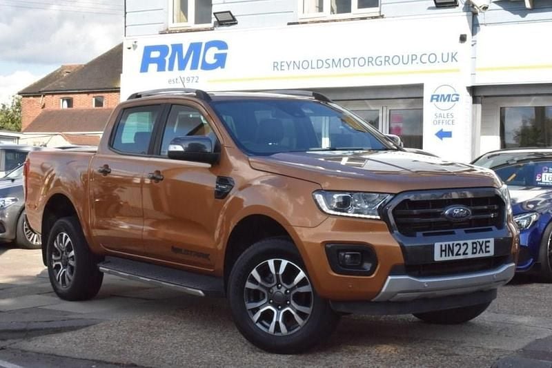 Used Ford Ranger Wildtrack 213 HP (156 kW) 2022 Orange Pickup