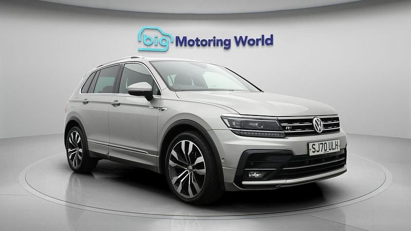 Used VW Tiguan R-line 150 HP (110 kW) 2020 Silver SUV