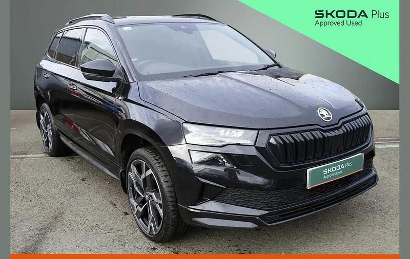 Used Skoda Karoq SportLine 147 HP (108 kW) 2022 Black magic pearl effect SUV
