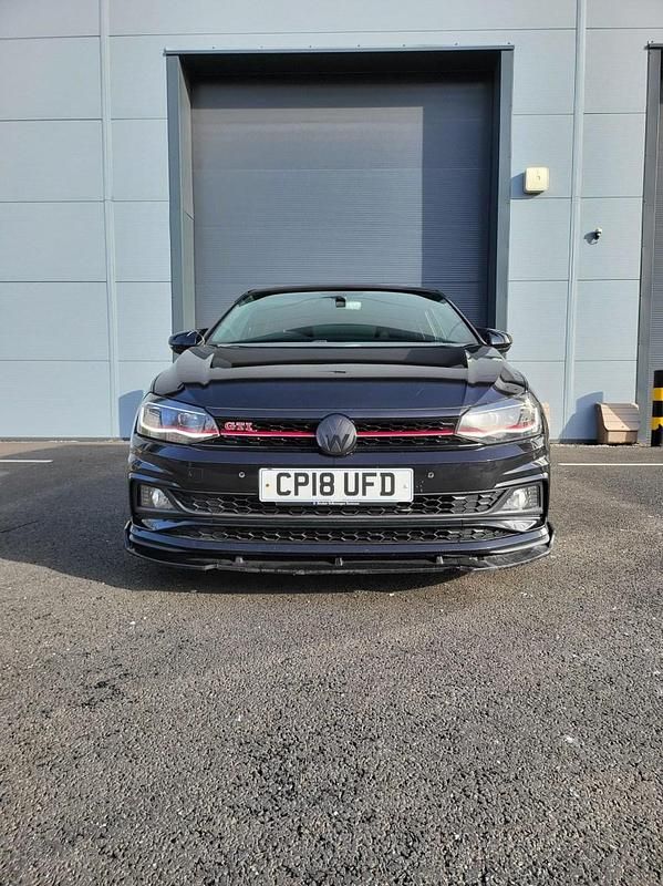 Used VW Polo GTI 200 HP (147 kW) 2018 Black Hatchback