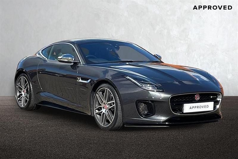 Carpathian grey Used 2018 Jaguar F-Type R-Dynamic Coupe | £35,250 (Fair price) - Image 1/4