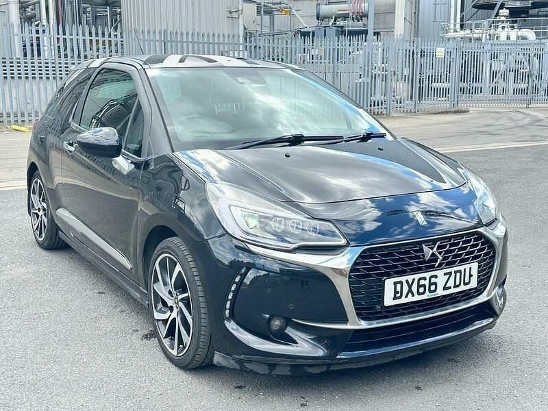 Black Used 2016 DS Automobiles DS3 Prestige Hatchback | £4,450 (Fair price) - Image 1/4