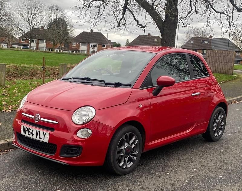 Used Fiat 500 S 69 HP (50 kW) 2014 Red Hatchback