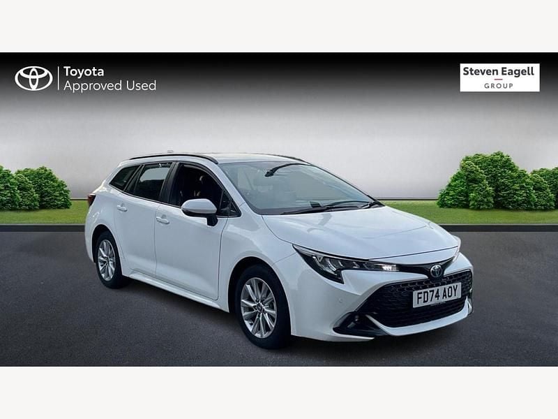 White Used 2024 Toyota Corolla Estate | £24,739 (A bit pricey) - Image 1/3