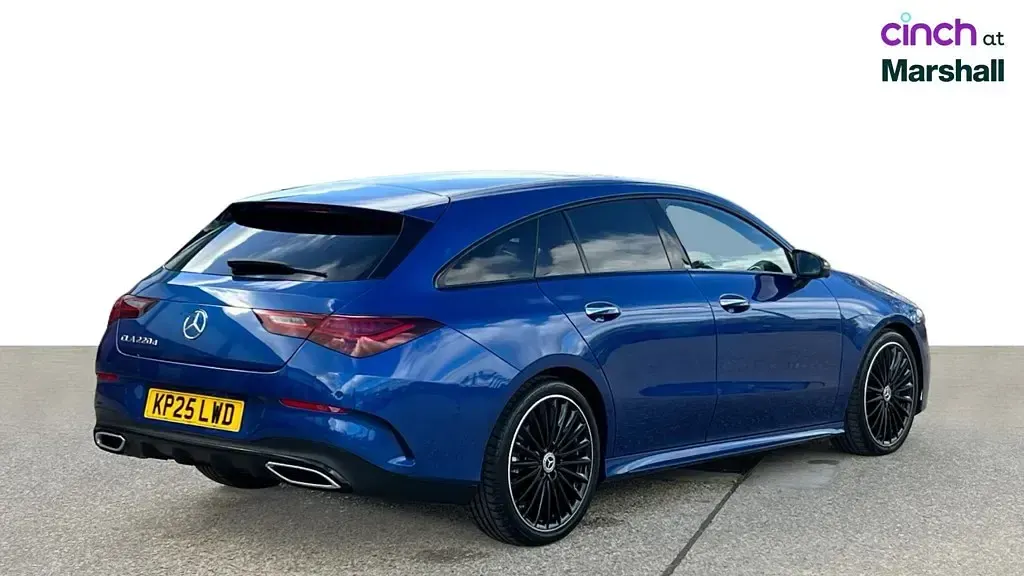 Used Mercedes CLA220 AMG Line Premium Plus 2025 Blue Estate