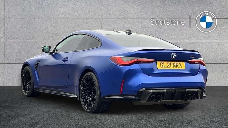 Used BMW M4 Competition Edition 510 HP (375 kW) 2021 Blue Coupe