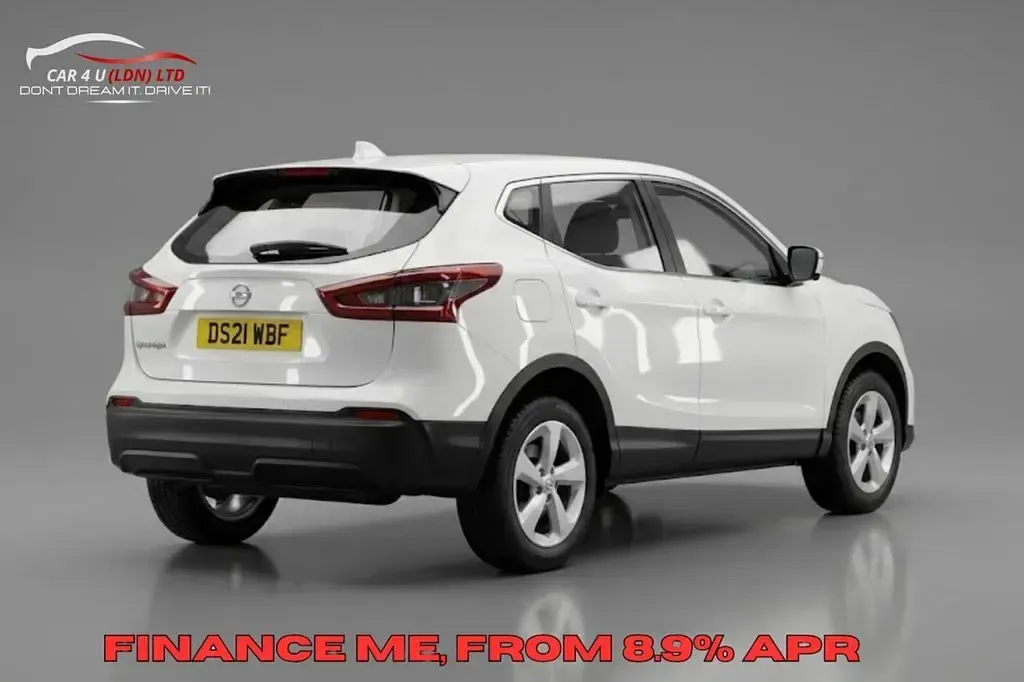Used Nissan Qashqai Acenta Premium 2021 White SUV