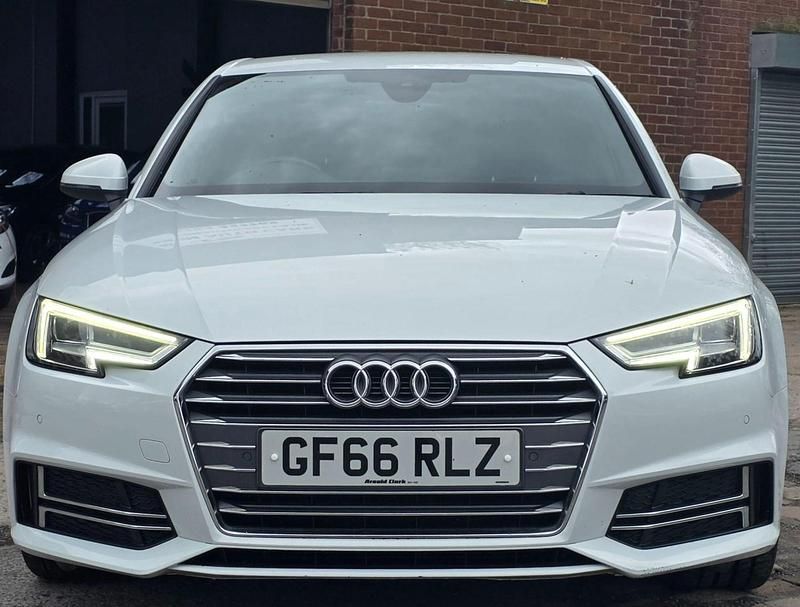 Used Audi A4 S-Line 190 HP (139 kW) 2016 White Sedan