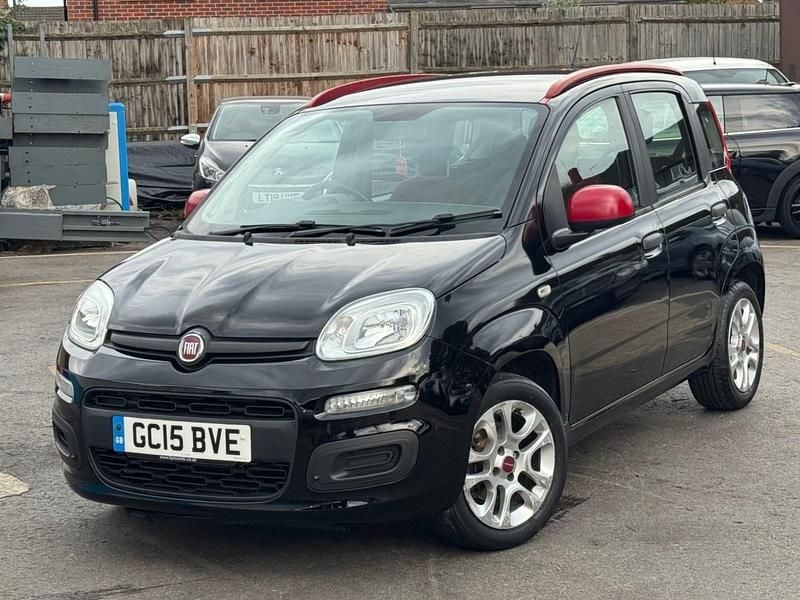 Black Used 2015 Fiat Panda Easy Hatchback | £3,995 (Fair price) - Image 1/4