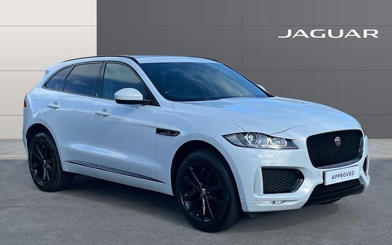 Used Jaguar F-Pace Chequered Flag 180 HP (132 kW) 2020 White SUV