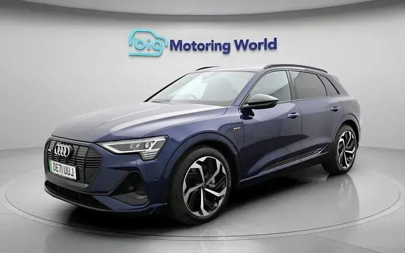 Used Audi e-tron Black Edition 230 kW (313 HP) 2022 Blue SUV