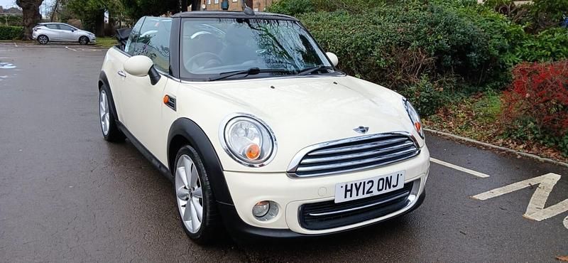 Used Mini Cooper Cabriolet 2012 White Cabriolet