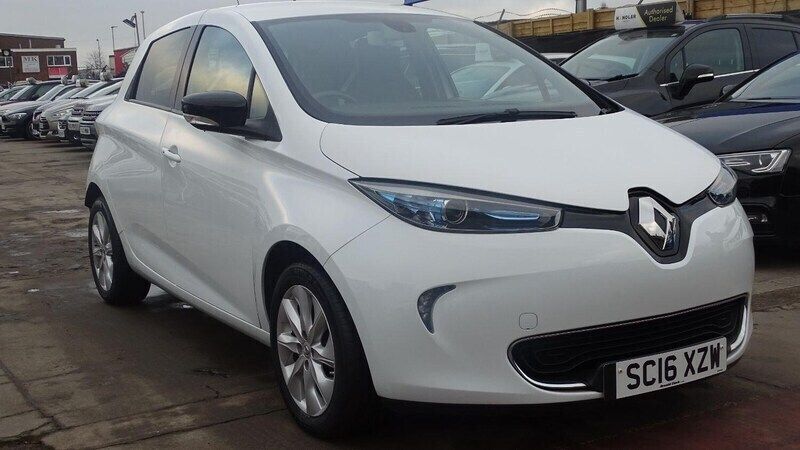 White Used 2016 Renault Zoe Dynamique Hatchback | £4,795 (Fair price) - Image 1/4