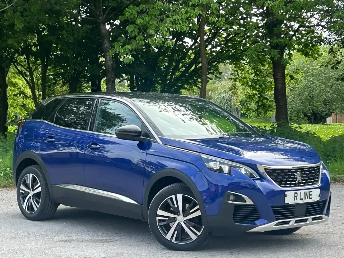 Second-hand Peugeot 3008 GT-line 120 CP (88 kW) 2017 Albastru SUV