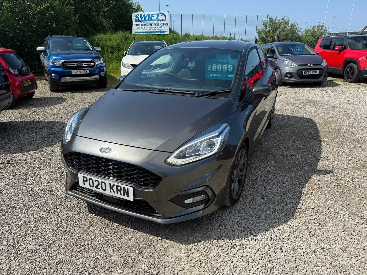 Used Ford Fiesta ST-Line 95 HP (69 kW) 2020 Grey Hatchback