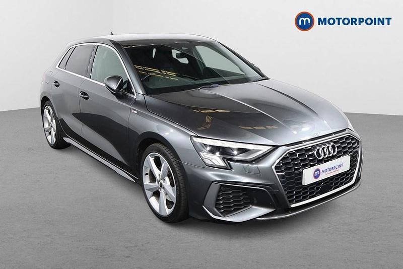 Used Audi A3 S-Line 2020 Grey Hatchback