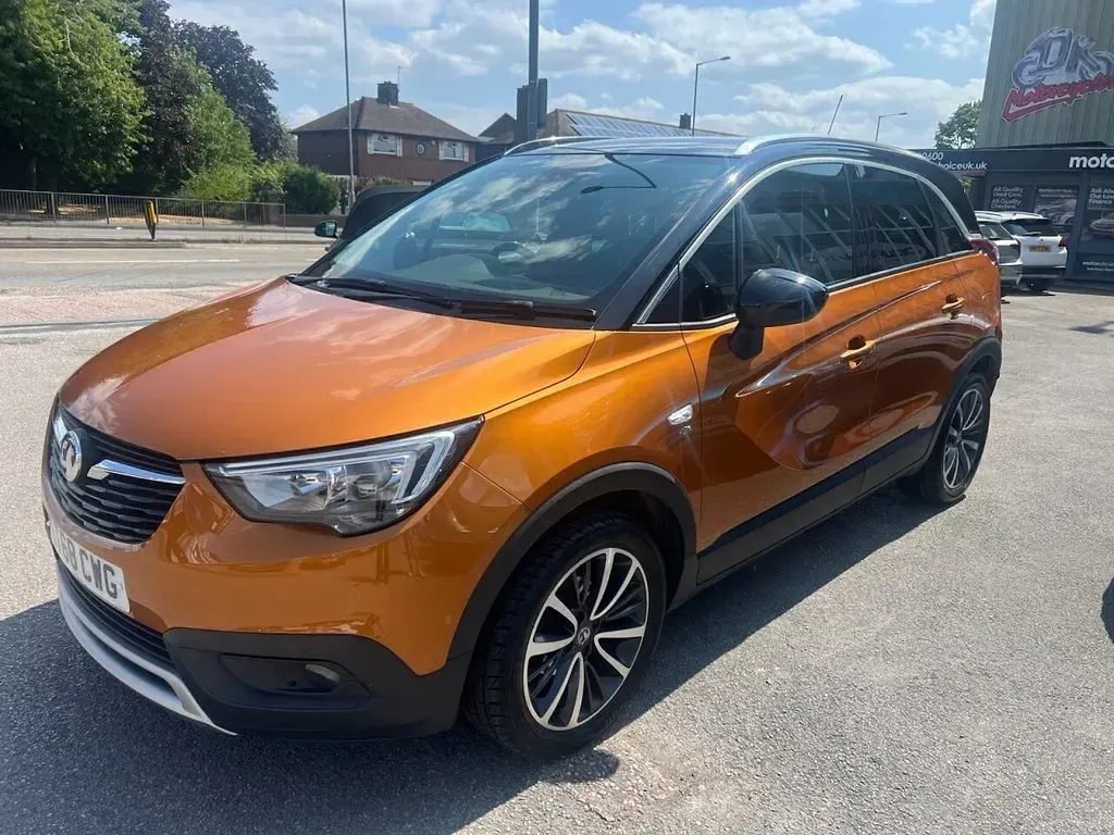 Used Vauxhall Crossland X Elite 81 HP (59 kW) 2018 Orange SUV