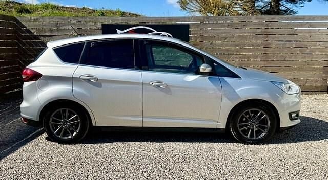 Used Ford C-MAX Zetec 125 HP (91 kW) 2018 Silver MPV