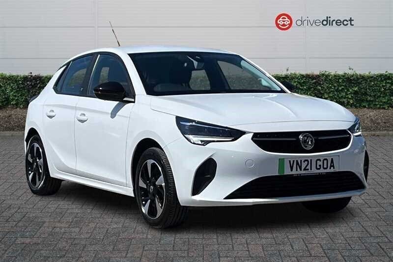 White Used 2021 Vauxhall Corsa-e Hatchback | £10,500 (Good price) - Image 1/4