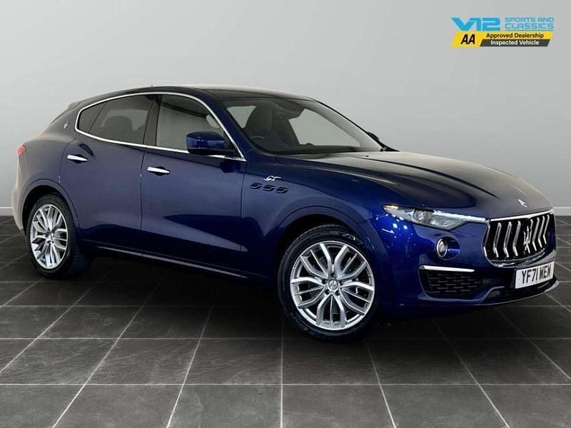 Blue Used 2021 Maserati Levante GT SUV | £30,995 (Good price) - Image 1/2