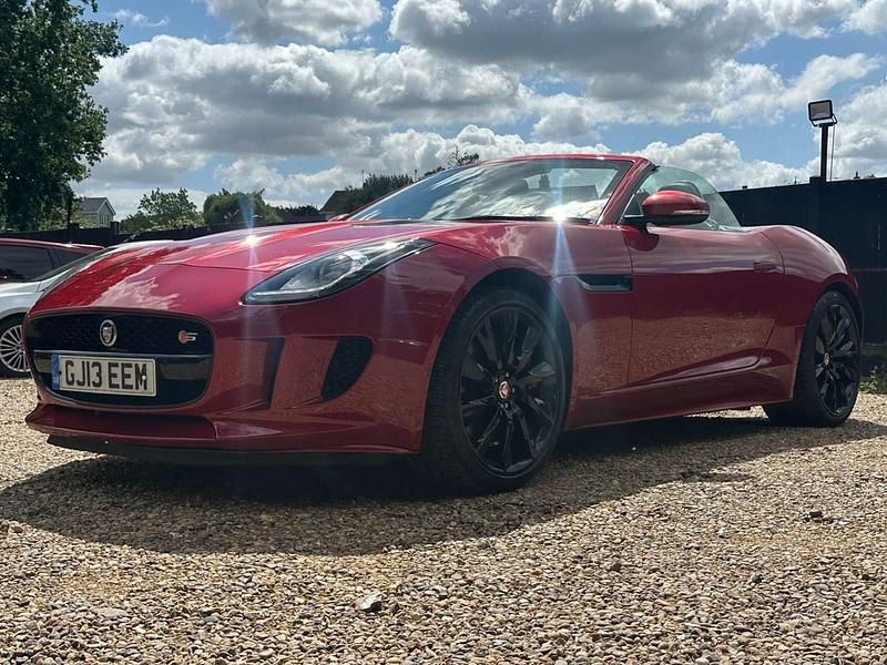 Used Jaguar F-Type Supercharged 2013 Red Cabriolet