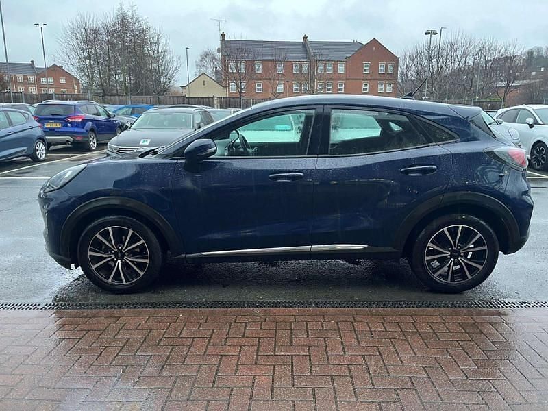Used Ford Puma Titanium 2022 Desert island blue SUV