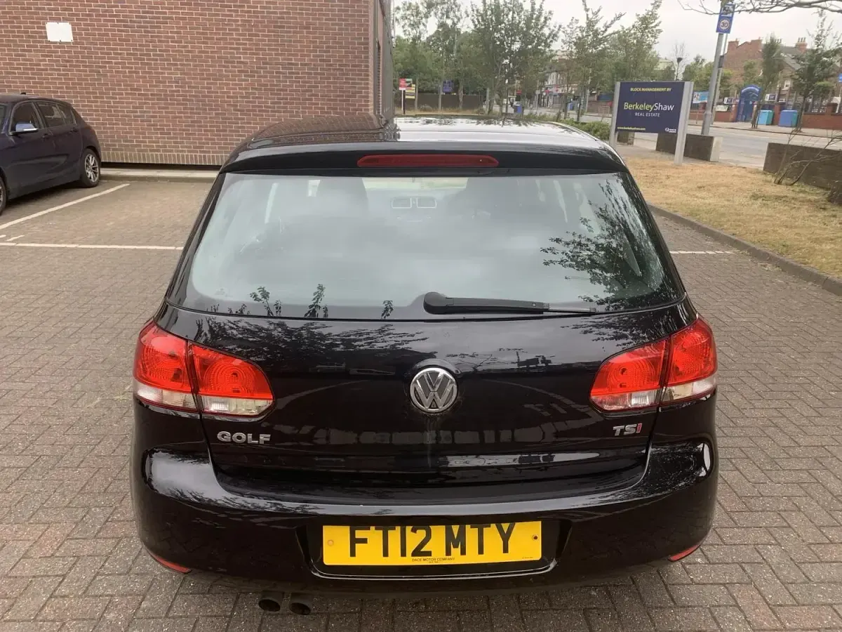 Used VW Golf VII S 2012 Black Hatchback