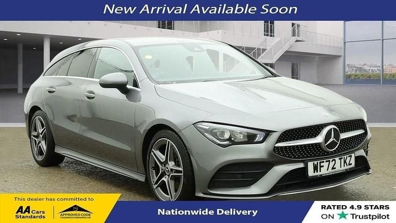 Grey Used 2022 Mercedes CLA200 Shooting Brake AMG line Estate | £17,300 (Fair price) - Image 1/4