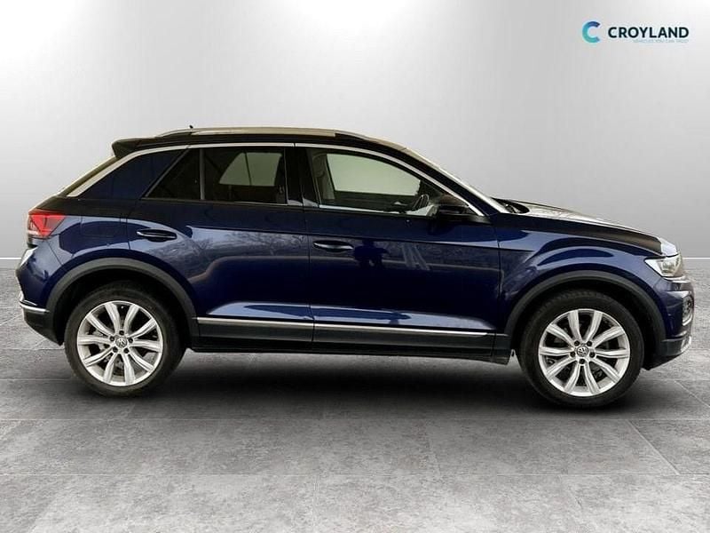 Used VW T-Roc SEL 115 HP (84 kW) 2019 Blue SUV