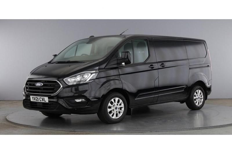 Black Used 2021 Ford Transit Custom Limited Van | £14,495 (Fair price) - Image 1/4