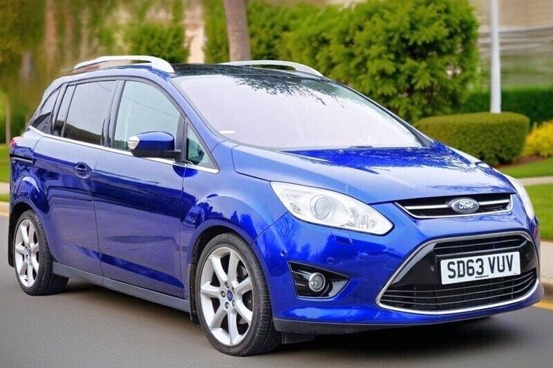 Blue Used 2013 Ford Grand C-Max Titanium X MPV | £5,490 (Fair price) - Image 1/1