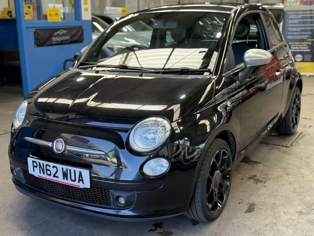 Used Fiat 500 Street 69 HP (50 kW) 2012 Black Hatchback