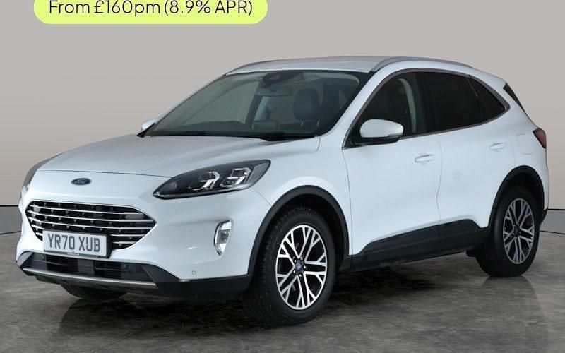 Used Ford Kuga Titanium 150 HP (110 kW) 2020 White SUV