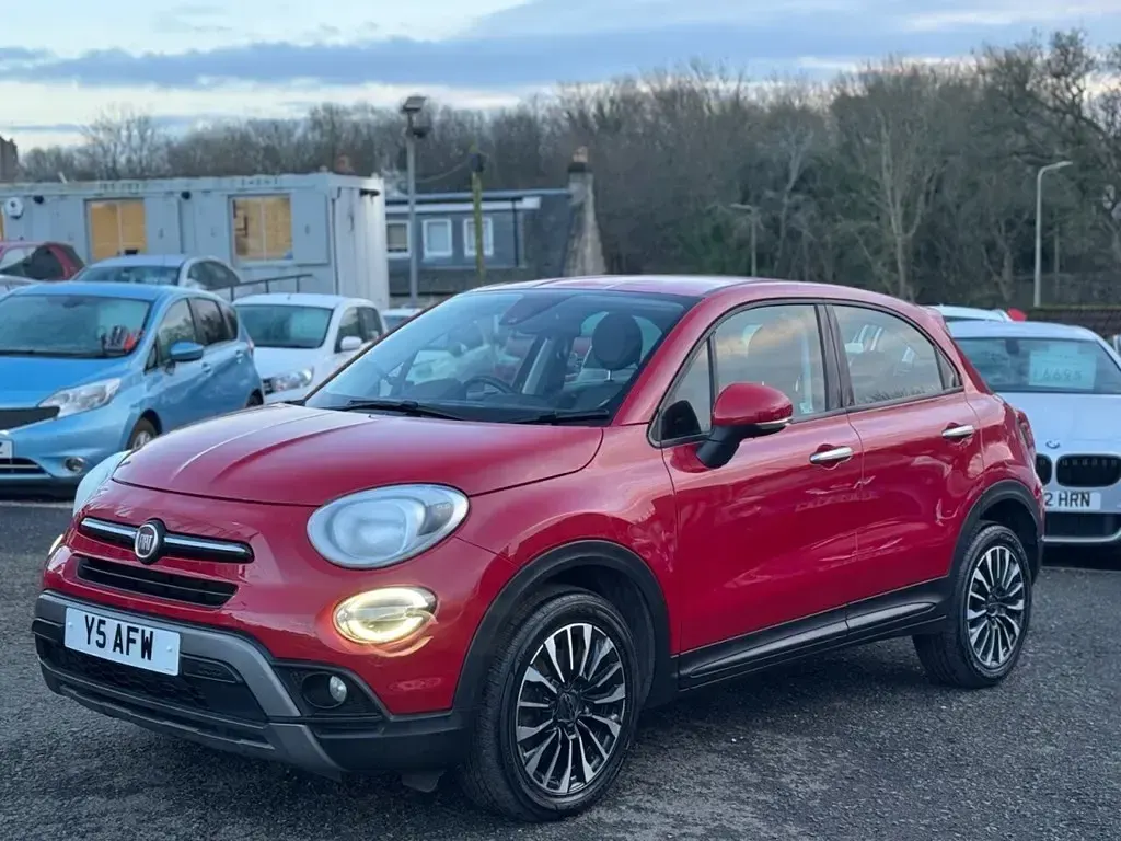 Used Fiat 500X Cross 120 HP (88 kW) 2018 Red SUV