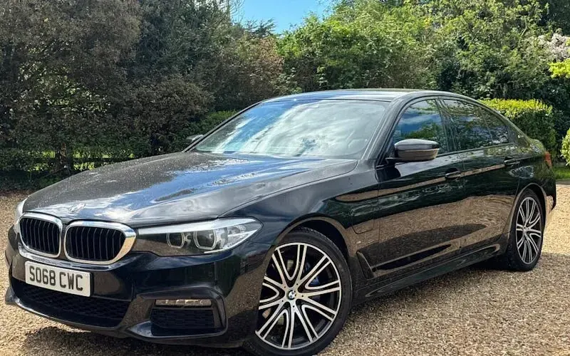 Used BMW 530e M Sport 252 HP (185 kW) 2018 Black Sedan